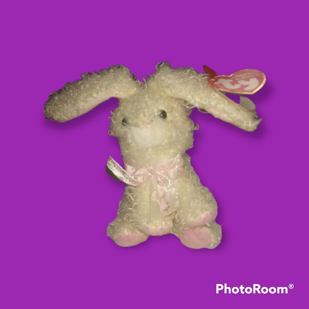 Ty Basket Beanie Marshmallow the Easter Bunny